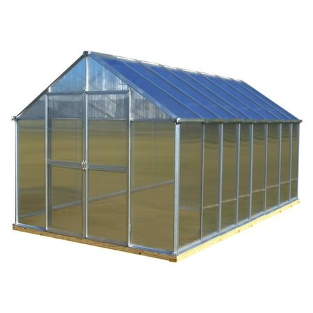 Riverstone Industries Monticello 8 x 16 ft. Premium Greenhouse Kit