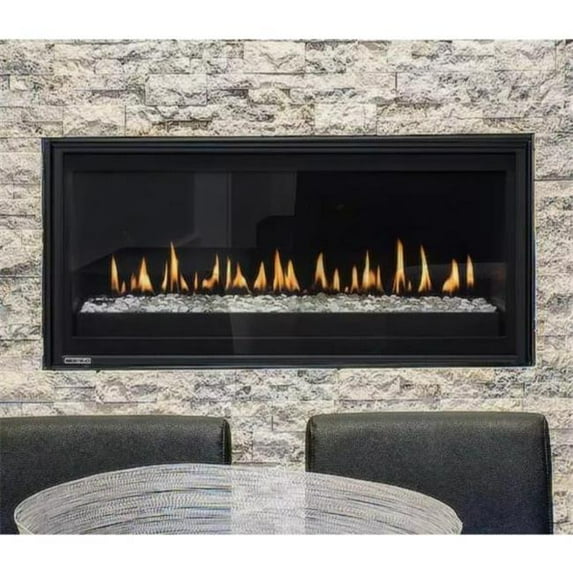 Montigo PL52DFNI 52 in. Direct Vent Linear Fireplace Top & Rear Venting - Natural Gas