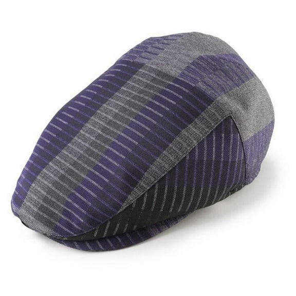 Montique Men's Purple Newsboy Ivy Cap H1822