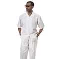 thumbnail image 1 of Montique Tan Men's 2 Piece Walking Suit Short Sleeve Shirt Set 1952, 1 of 1