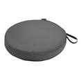 thumbnail image 1 of Montlake Fade Safe Light Charcoal Round Outdoor Seat Cushion, 1 of 1
