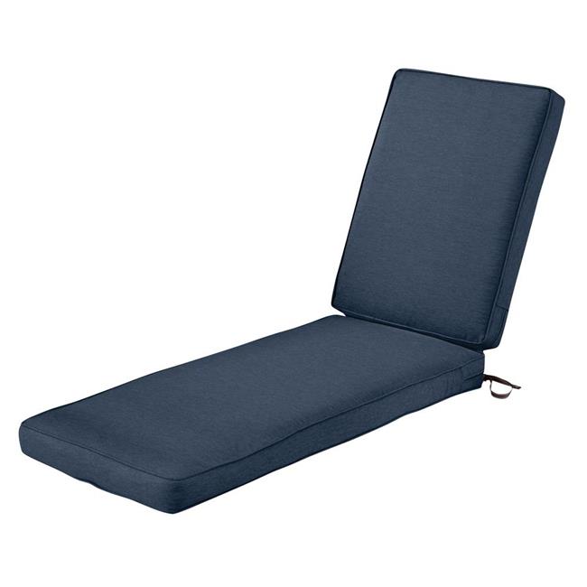 Montlake FadeSafe Patio Chaise Lounge Cushion - Heather Indigo Blue - image 1 of 1