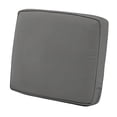 thumbnail image 1 of Montlake FadeSafe Patio Lounge Back Cushion, Charcoal Grey - 23 x 20 x 4 in., 1 of 1
