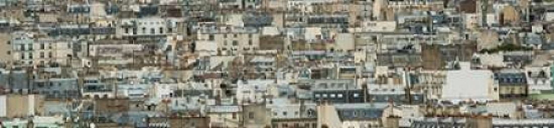 Montmartre Panoramic II Canvas Art - Erin Berzel (12 x 36)