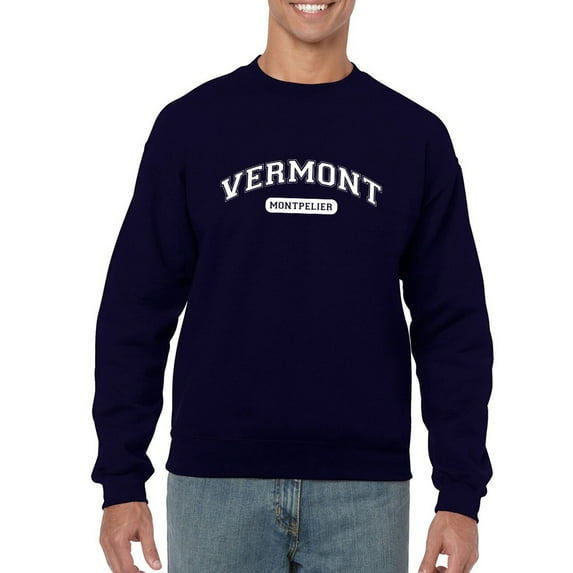 Montpelier Vermont Men Sweatshirt, Male x-Large