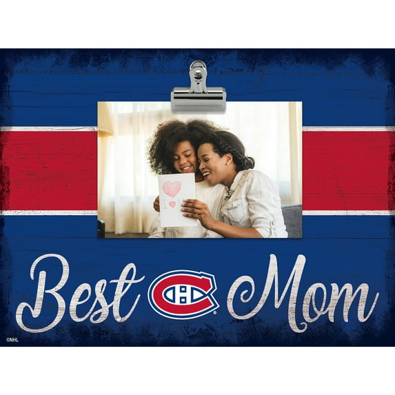 Montreal Canadiens 10.5'' x 8'' Best Mom Clip Frame