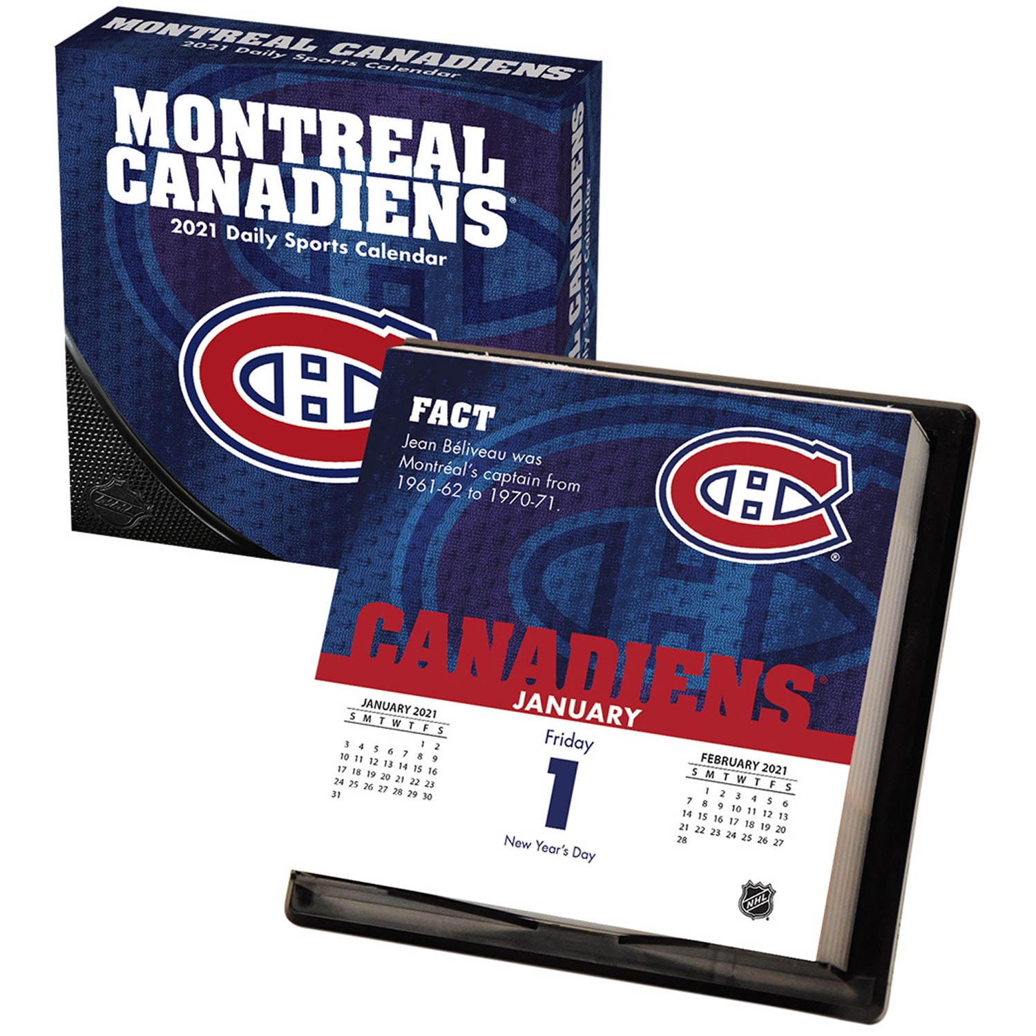 Montreal Canadiens 2021 Box Calendar