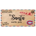 thumbnail image 1 of Montreal Canadiens 6'' x 12'' Letter to Santa Sign, 1 of 1