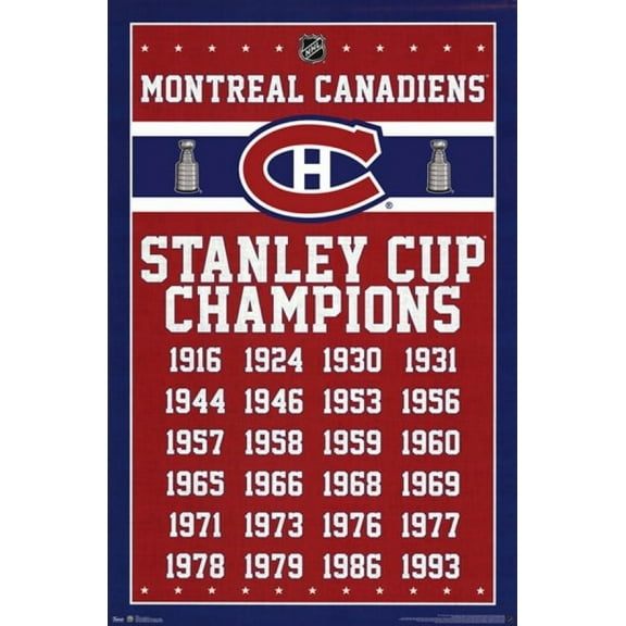 Montreal Canadiens - Champions 2013 Poster Print (22 x 34)