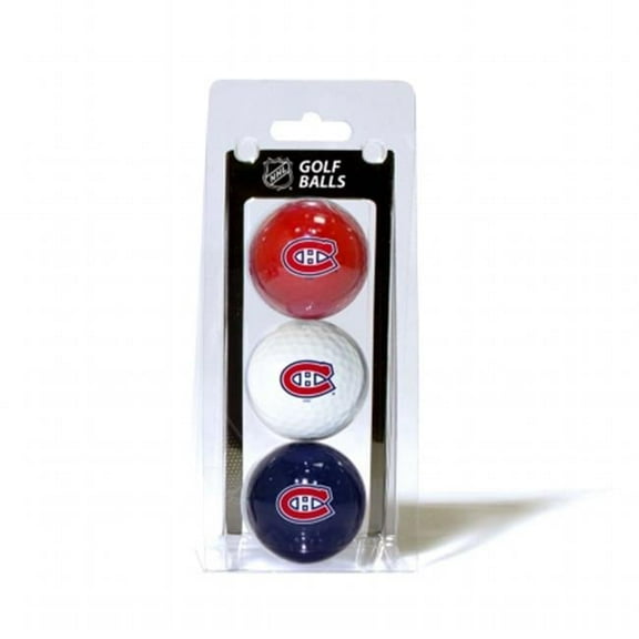 Montreal Canadiens Official NHL 3 Ball Set by Team Golf 14405