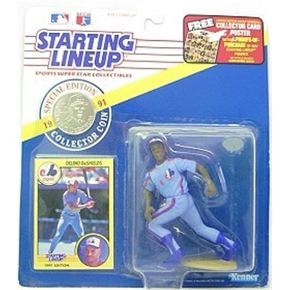 Montreal Expos Delino Deshields 1991 SLU