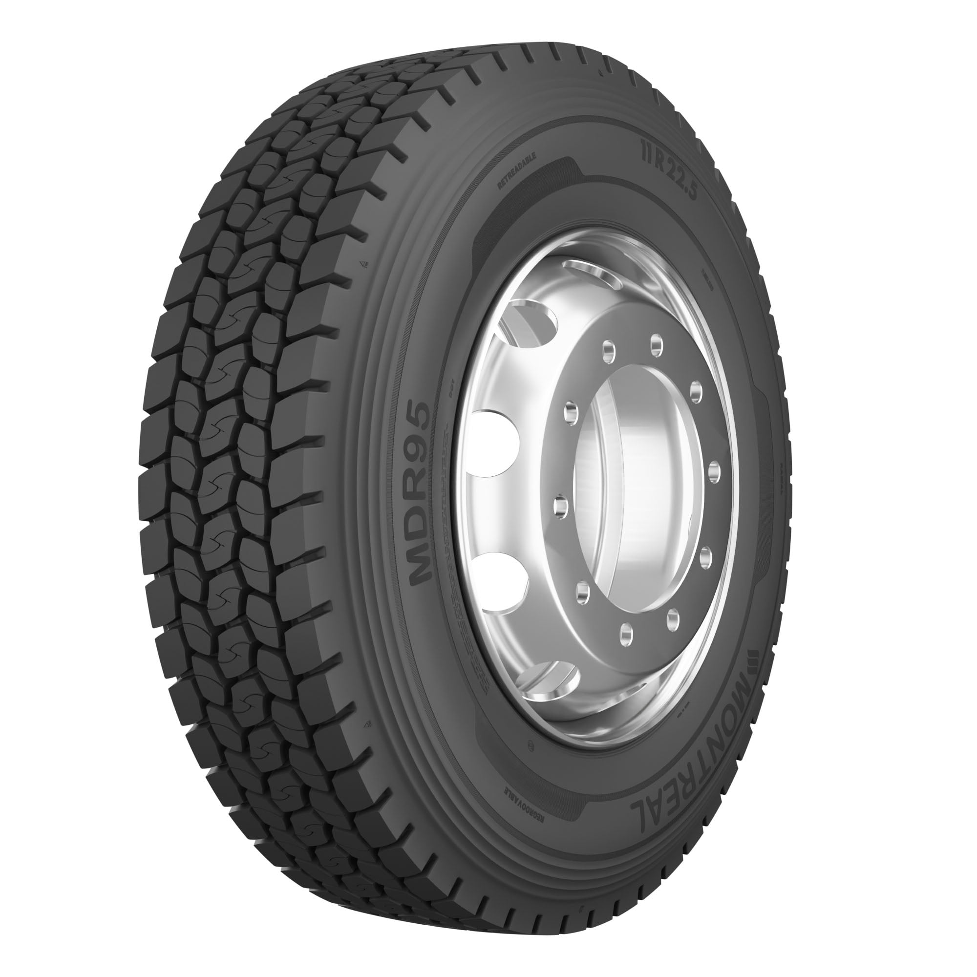 Montreal MDR95 295/75R22.5 149/146L H Commercial Tire