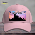 thumbnail image 1 of Montreal Silhouette Novelty License Plate Hat Cotton Pink, 1 of 1