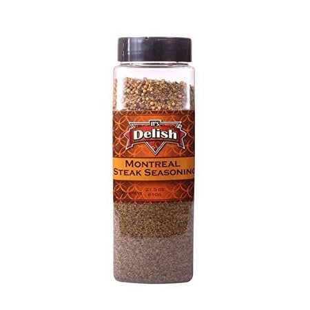 Montreal Steak Seasoning by Its Delish, 18 oz Large Jar