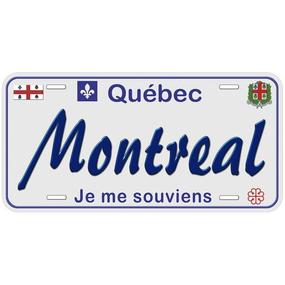 Montreal TAG03 Quebec Canada Novelty Car Auto License Plate