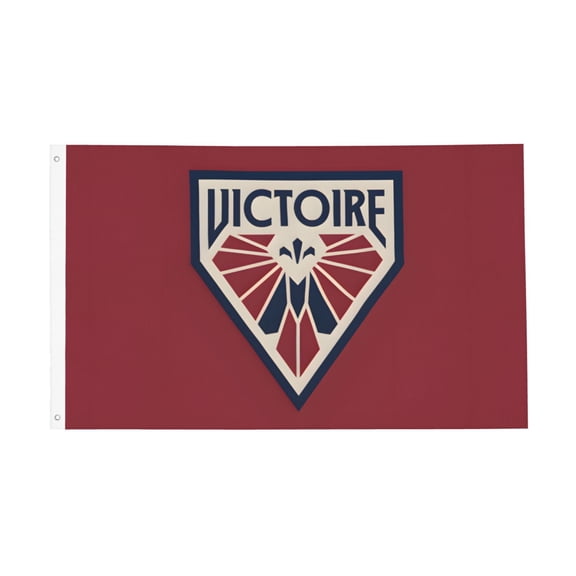 Montreal Victoire Flag 3x5 Ft Double-Sided Printed Flags Indoor Outdoor Decorative Banner Polyester Material No Flagpole