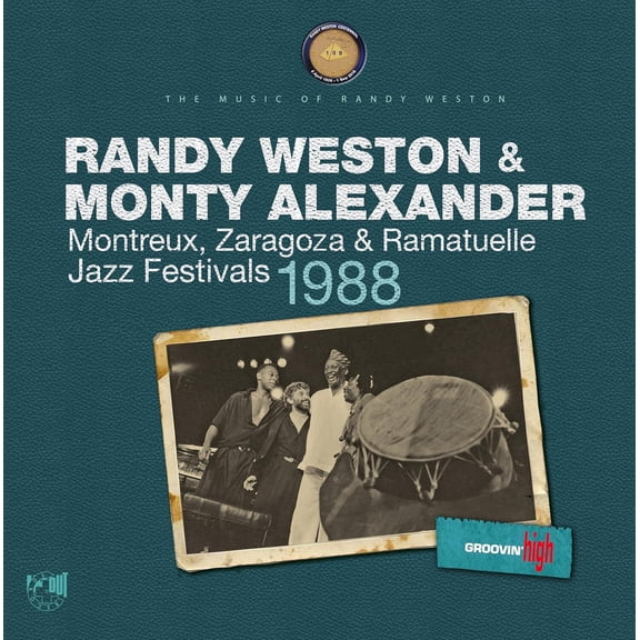 Randy Weston & Monty Alexande Montreux, Zaragoza & Ramatuelle Jazz Festivals 198 (Vinyl Record)