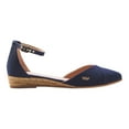 thumbnail image 1 of Montroig Canvas Espadrille Flats - Navy Blue / 7, 1 of 6