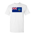 thumbnail image 1 of Montserrat Country Flag Adult DT T-Shirt Tee, 1 of 2