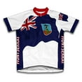 thumbnail image 1 of Montserrat Flag Short Sleeve Cycling Jersey  for Women - Size 3XL, 1 of 3