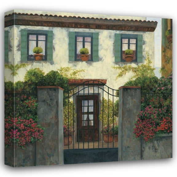 Montserrat Masdeu 20x20 Gallery Wrapped Canvas Wall Art Titled - Three Windows