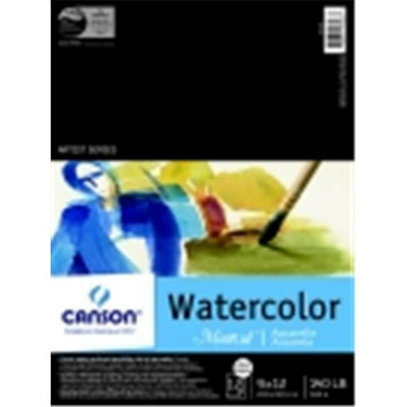 Montval Cold Press Watercolor Paper - 9 x 12 in. - Natural White