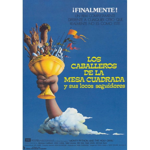 Monty Python And The Holy Grail Canvas Art - (11 x 17)