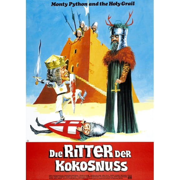 Monty Python And The Holy Grail Canvas Art - (11 x 17)