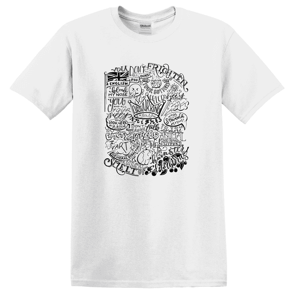 Monty Python French Castle Insults Classic Trending T-shirt
