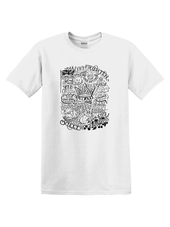 Monty Python French Castle Insults Classic Trending T-shirt
