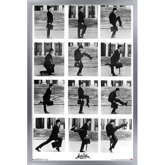 Monty Python - Grid Wall Poster, 14.725" x 22.375", Framed