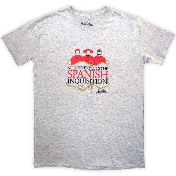 Monty Python Unisex T-Shirt Inquisition (Grey)