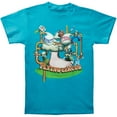 thumbnail image 1 of Monty Python Men's Flying Circus Foot T-shirt XX-Large Green, 1 of 2