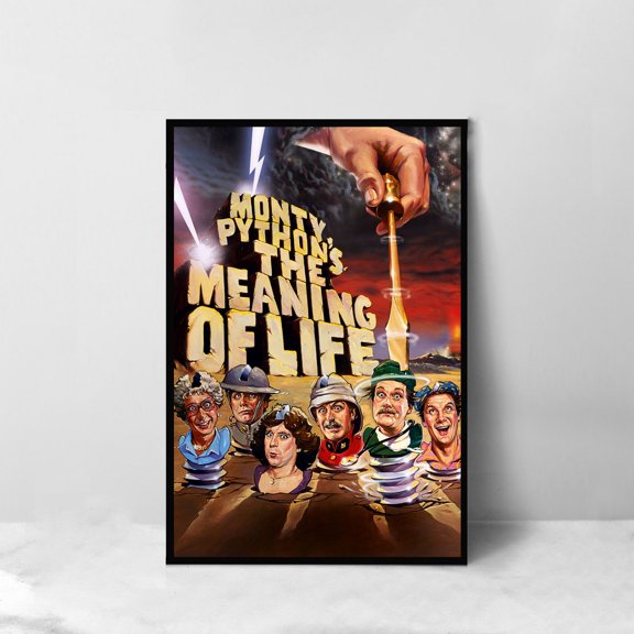 Monty Python'S The Meaning Of Life Movie Art Print Room Decoration Art For Gift, Unframed Poster
