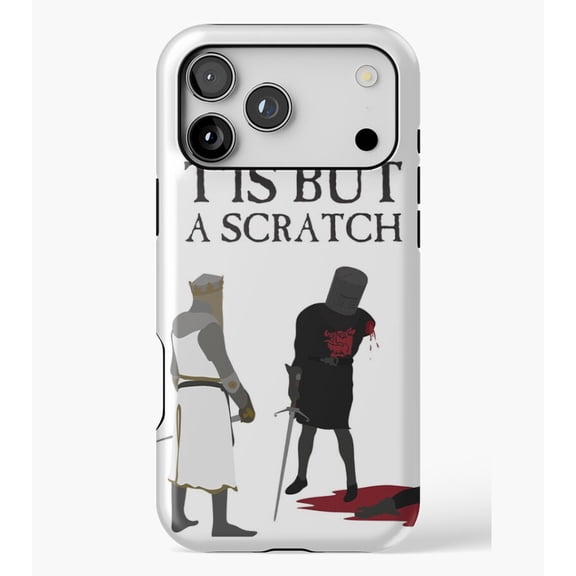 Monty Python, T'is But A Scratch M2969, Protective Case for iPhone 17 16 15 14 13 12 11 Pro Max – Modern Unisex Style