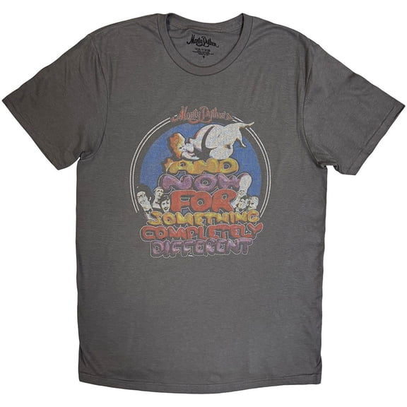 Monty Python Unisex T-Shirt And Now For... (Charcoal Grey)