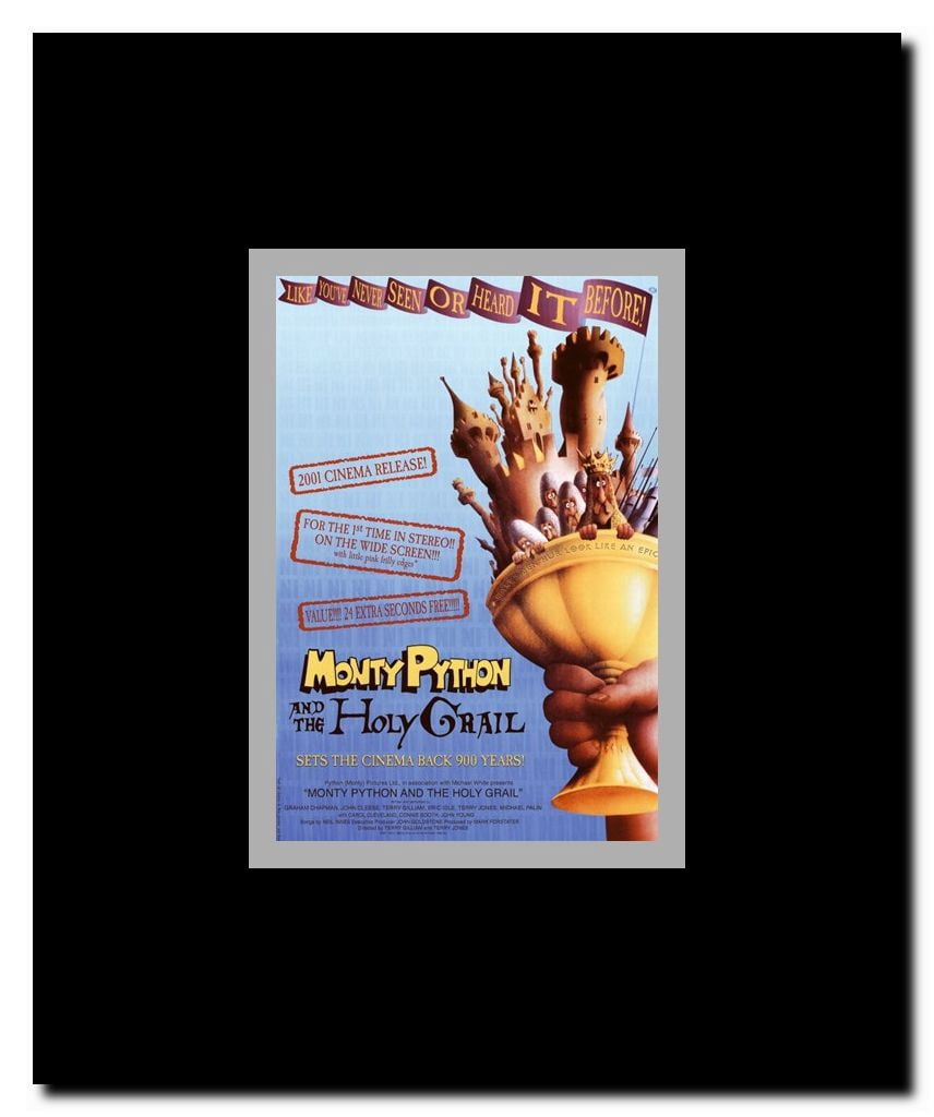 Monty Python and the Holy Grail Framed Movie Poster