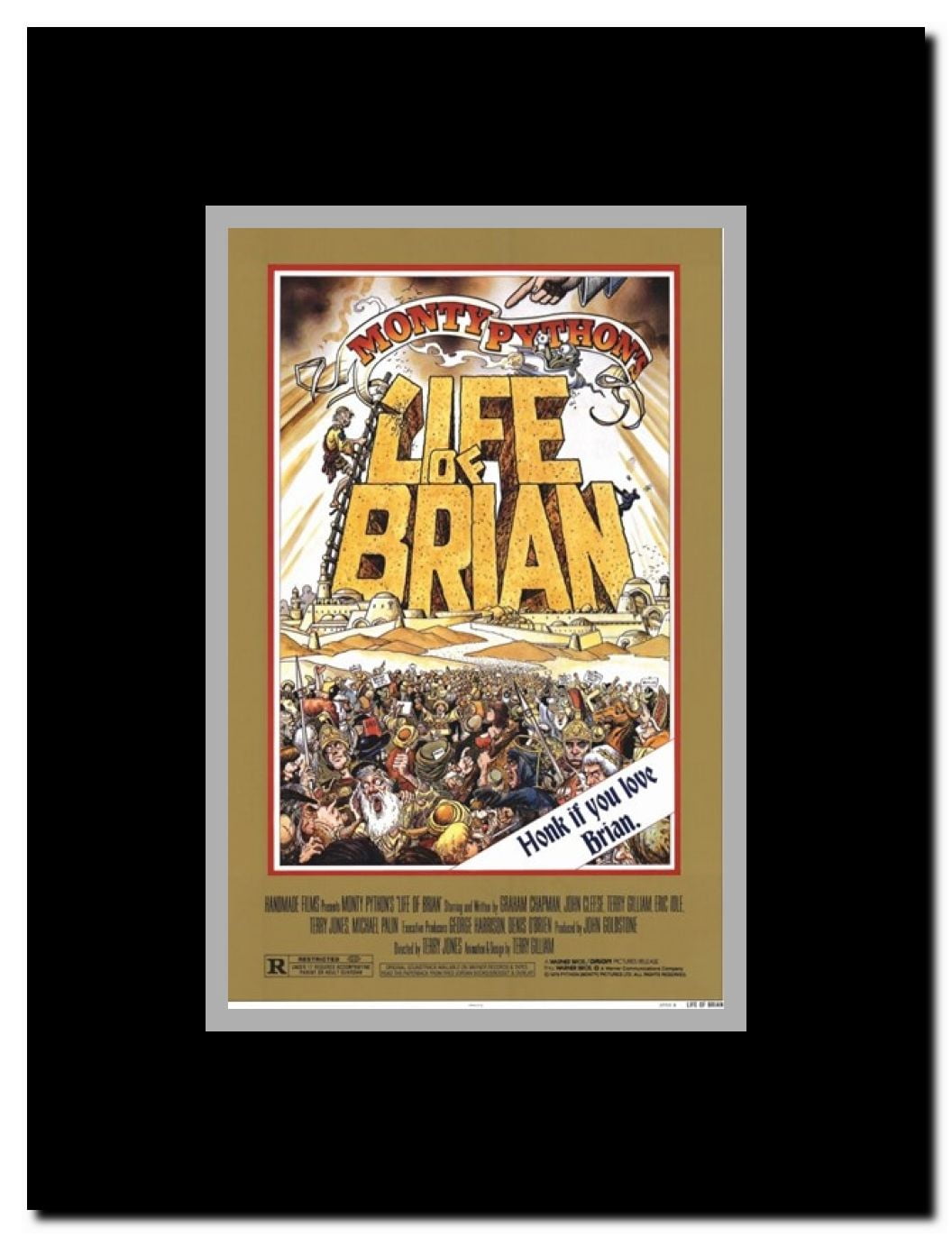 Monty Python's Life of Brian Framed Movie Poster