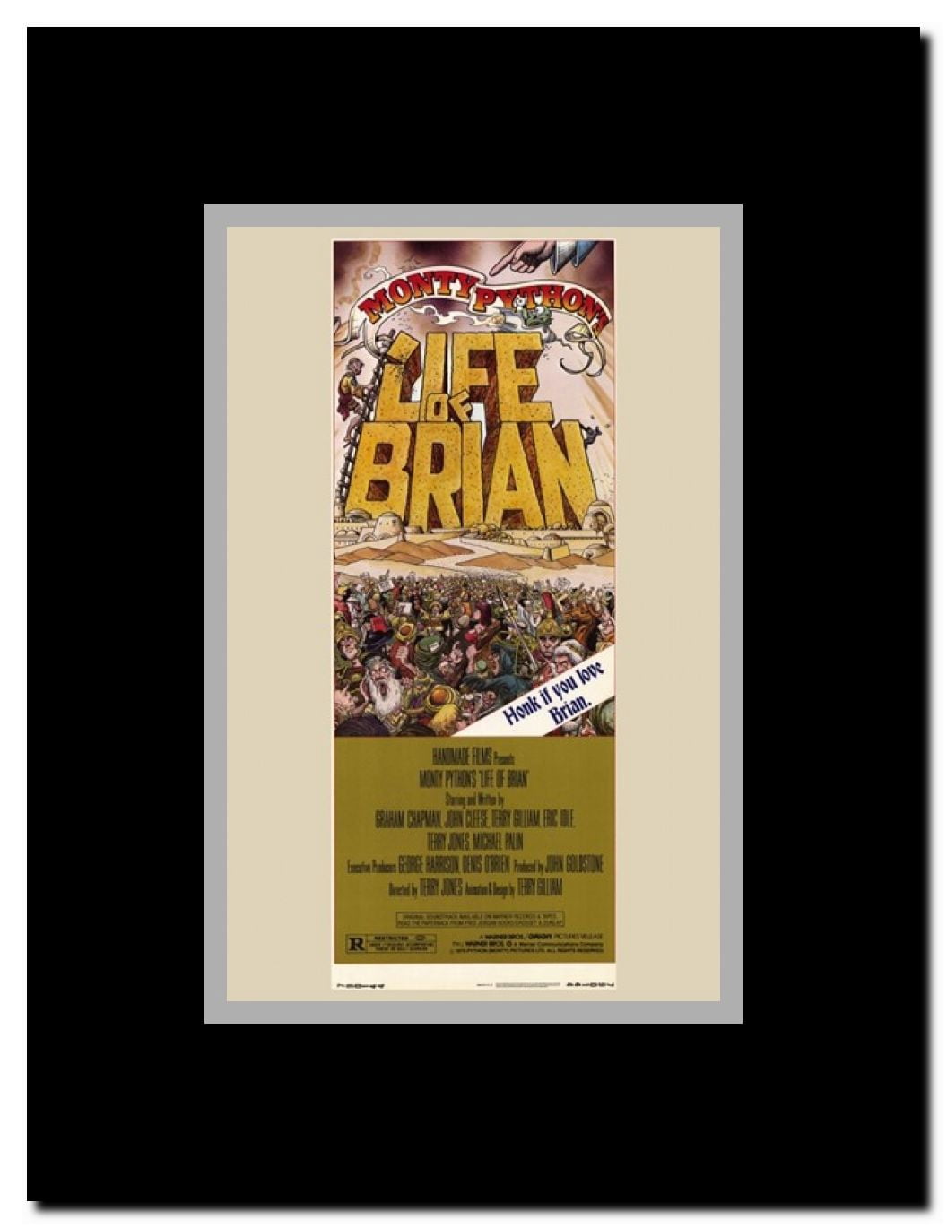 Monty Python's Life of Brian Framed Movie Poster