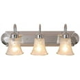 thumbnail image 1 of Monument 671735 24 in. 3-Light Chrome Vanity Light with Clear Glass, 1 of 1