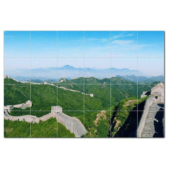 Monument Ceramic Tile Mural Kitchen Backsplash Bathroom Shower, 400877-S64