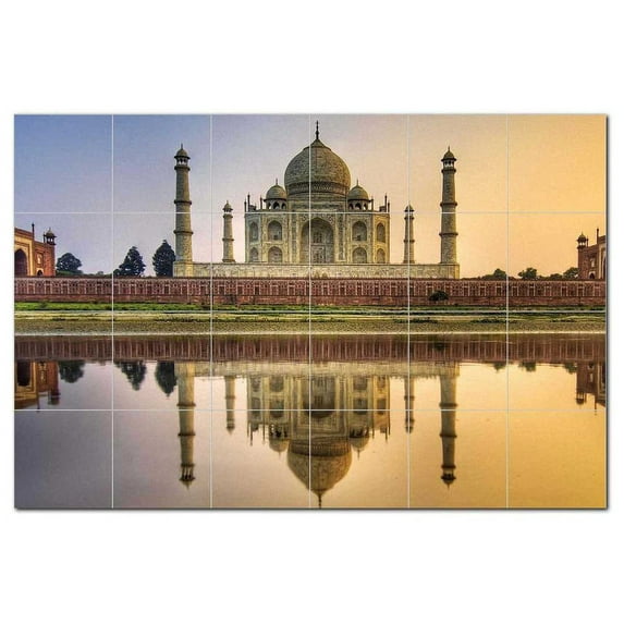 Monument Ceramic Tile Mural Kitchen Backsplash Bathroom Shower, 400887-L64