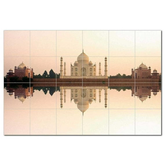 Monument Ceramic Tile Mural Kitchen Backsplash Bathroom Shower, 400911-S64