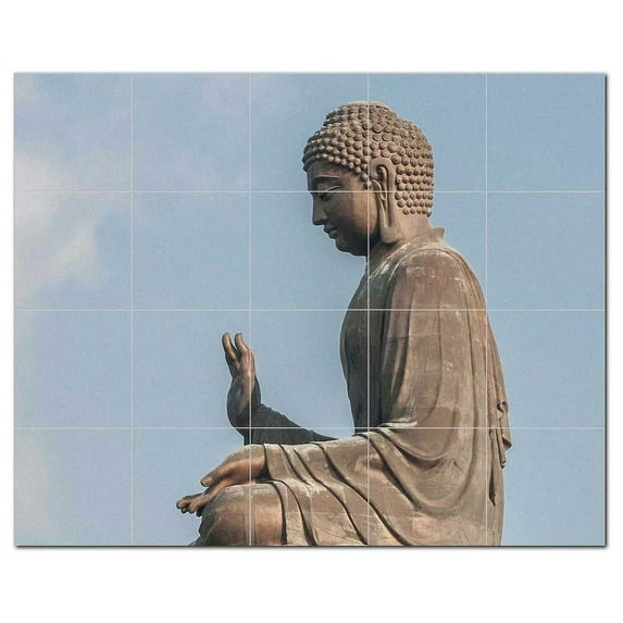 Monument Ceramic Tile Mural Kitchen Backsplash Bathroom Shower, 400928-XL54