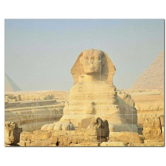 Monument Ceramic Tile Mural Kitchen Backsplash Bathroom Shower, 400950-L54