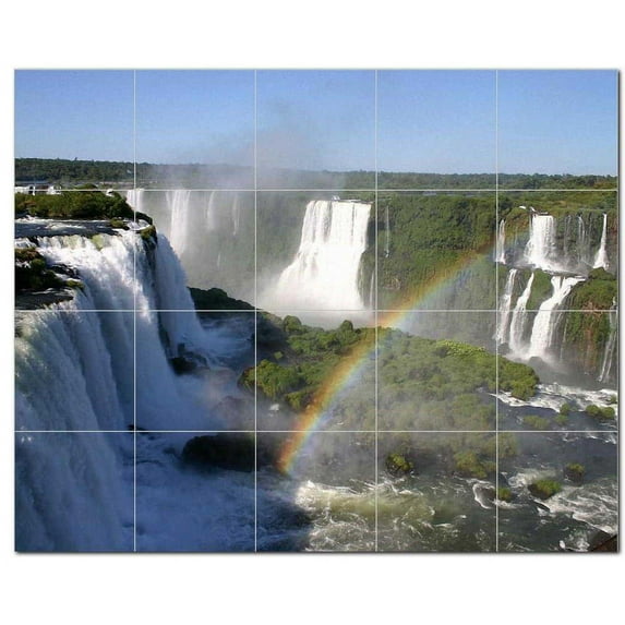 Monument Ceramic Tile Mural Kitchen Backsplash Bathroom Shower, 400981-S54