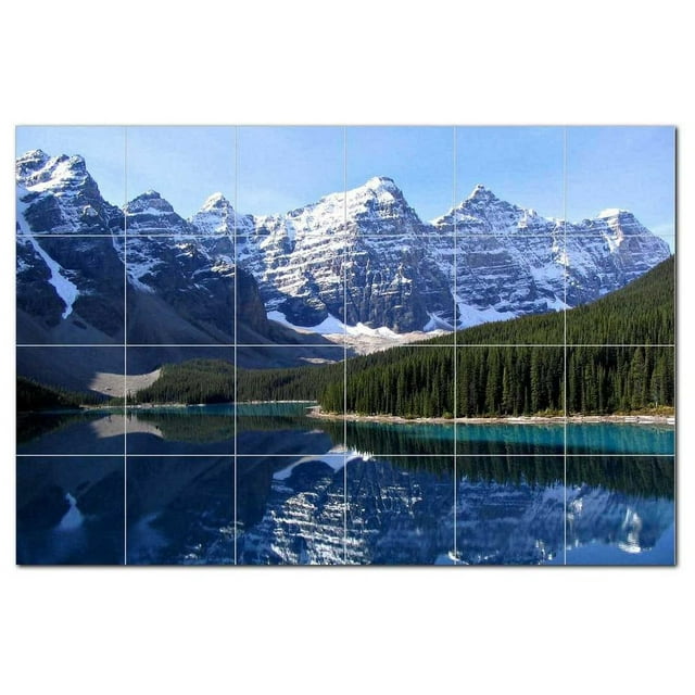 Monument Ceramic Tile Mural Kitchen Backsplash Bathroom Shower, 400999-L64
