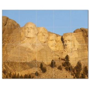 Monument Ceramic Tile Mural Kitchen Backsplash Bathroom Shower, 401001-M54