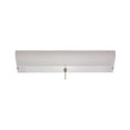 thumbnail image 1 of MONUMENT FLUORESCENT CLOSET LIGHT FIXTURE WITH PULL CHAIN, 18 X 4-1/2 X 1-3/4", 1 F15T8/CW LAMP INCL, 1 of 1