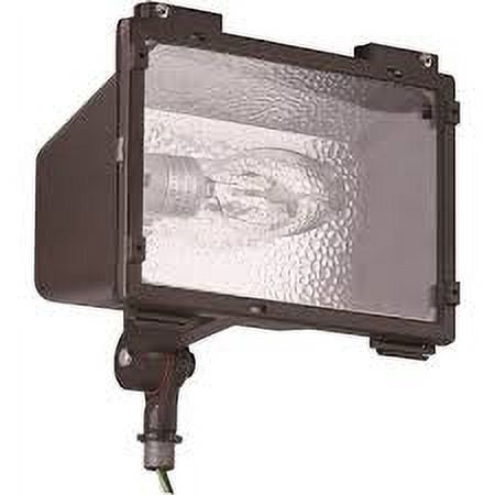 Monument Floodlight With Adjustable Knuckle Aluminum Housing & Tempered Glass
